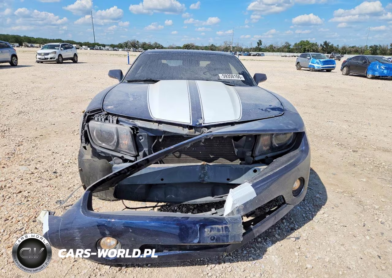 2010 Chevrolet Camaro Lt VIN:2G1FG1EV6A9187387 - 5