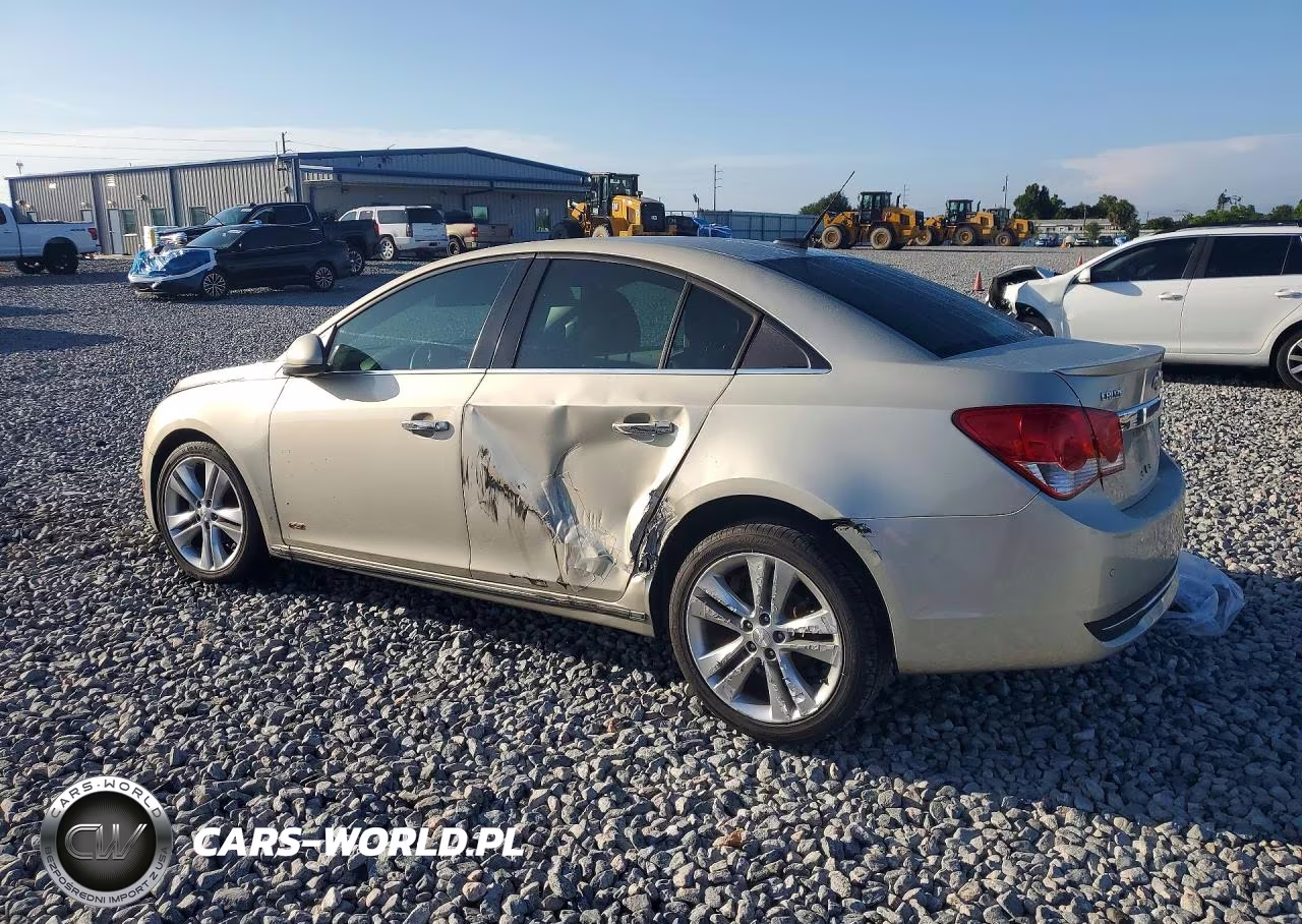 2013 Chevrolet Cruze Ltz VIN:1G1PG5SB8D7244281 - 2