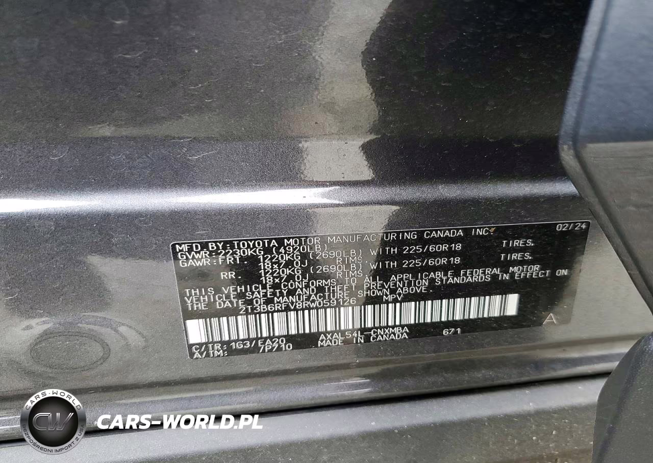 2024 Toyota Rav4 Xle Premium VIN:2T3B6RFV8RW059126 - 14