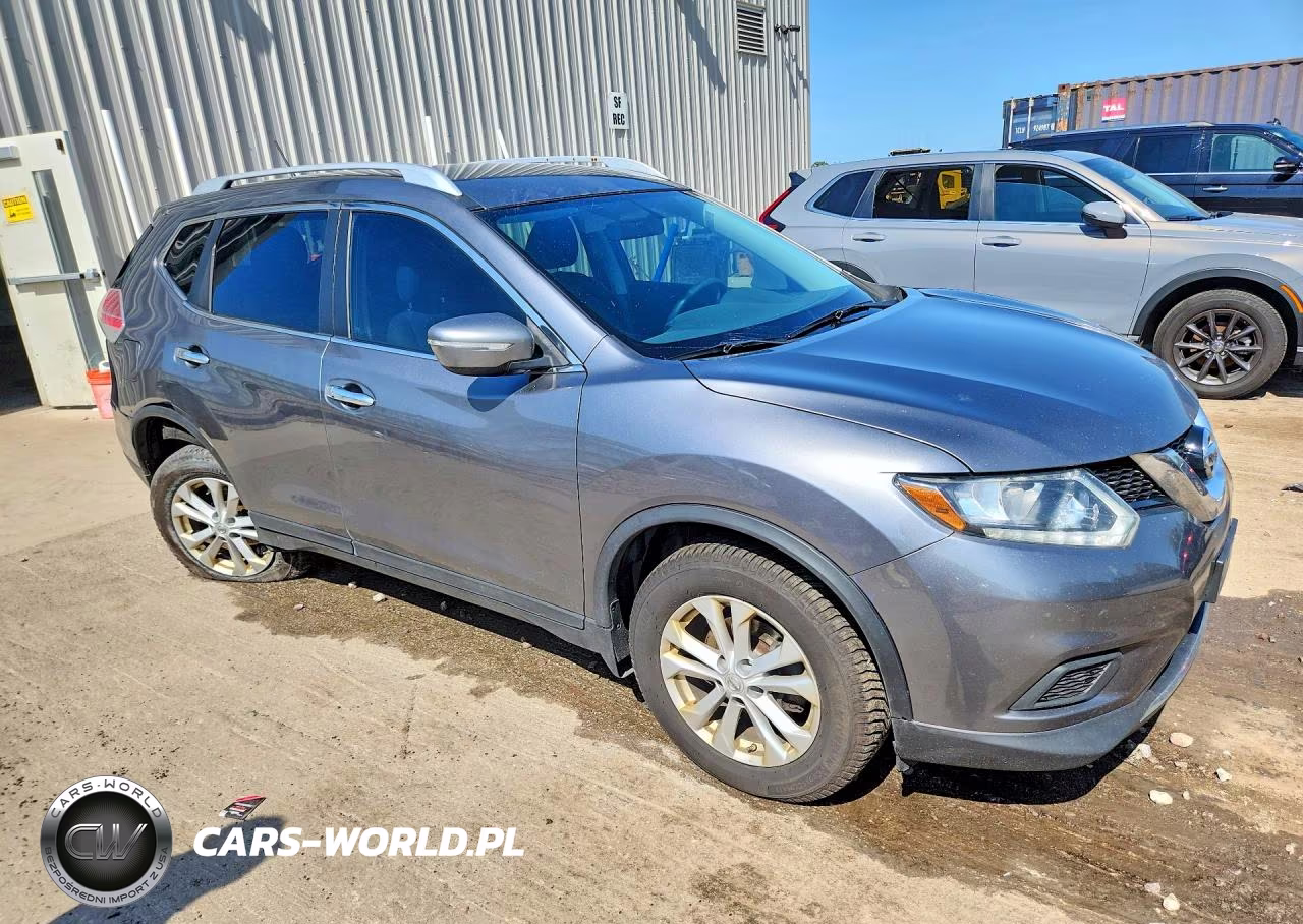 2015 Nissan Rogue Sv VIN:KNMAT2MVXFP508909 - 4