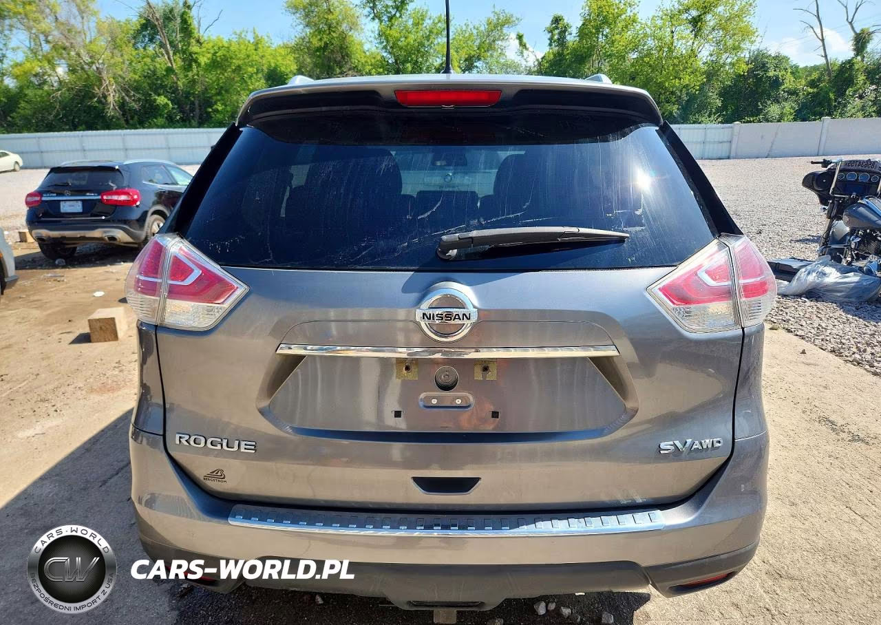 2015 Nissan Rogue Sv VIN:KNMAT2MVXFP508909 - 6