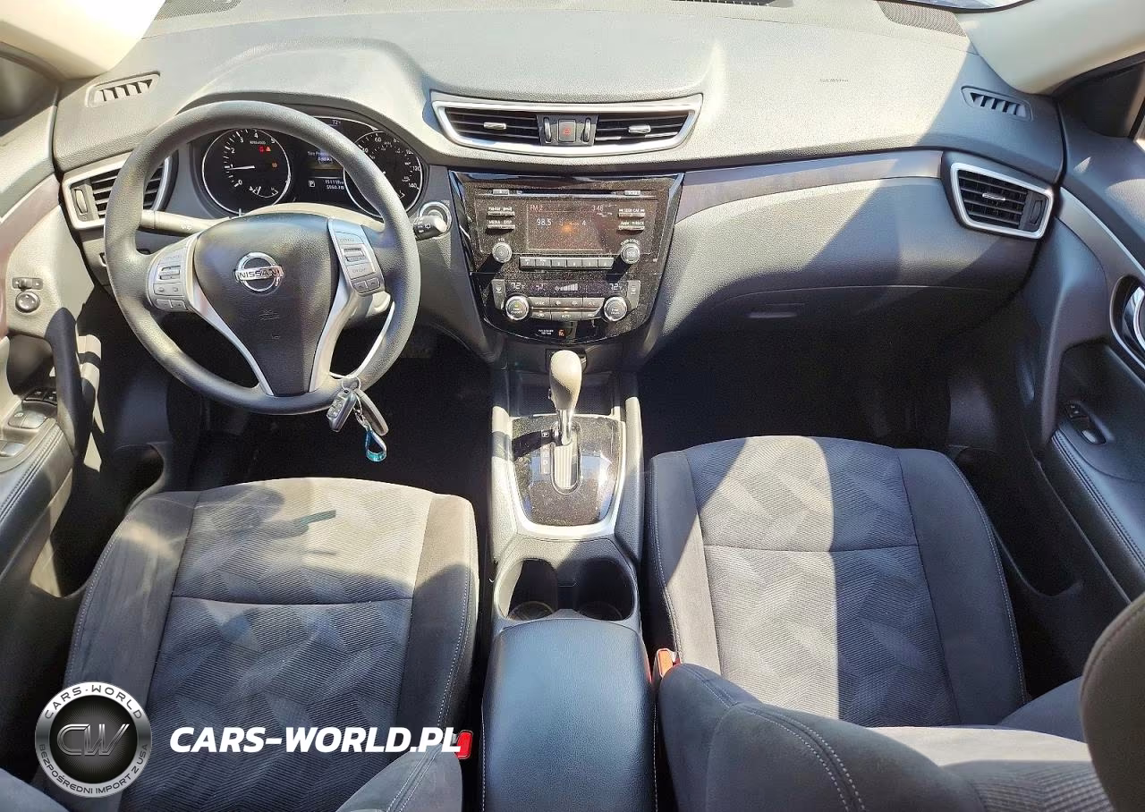2015 Nissan Rogue Sv VIN:KNMAT2MVXFP508909 - 8