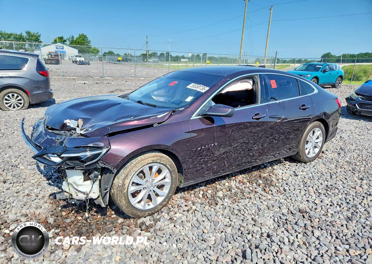 2021 Chevrolet Malibu Lt VIN:1G1ZD5STXMF007078 - 1