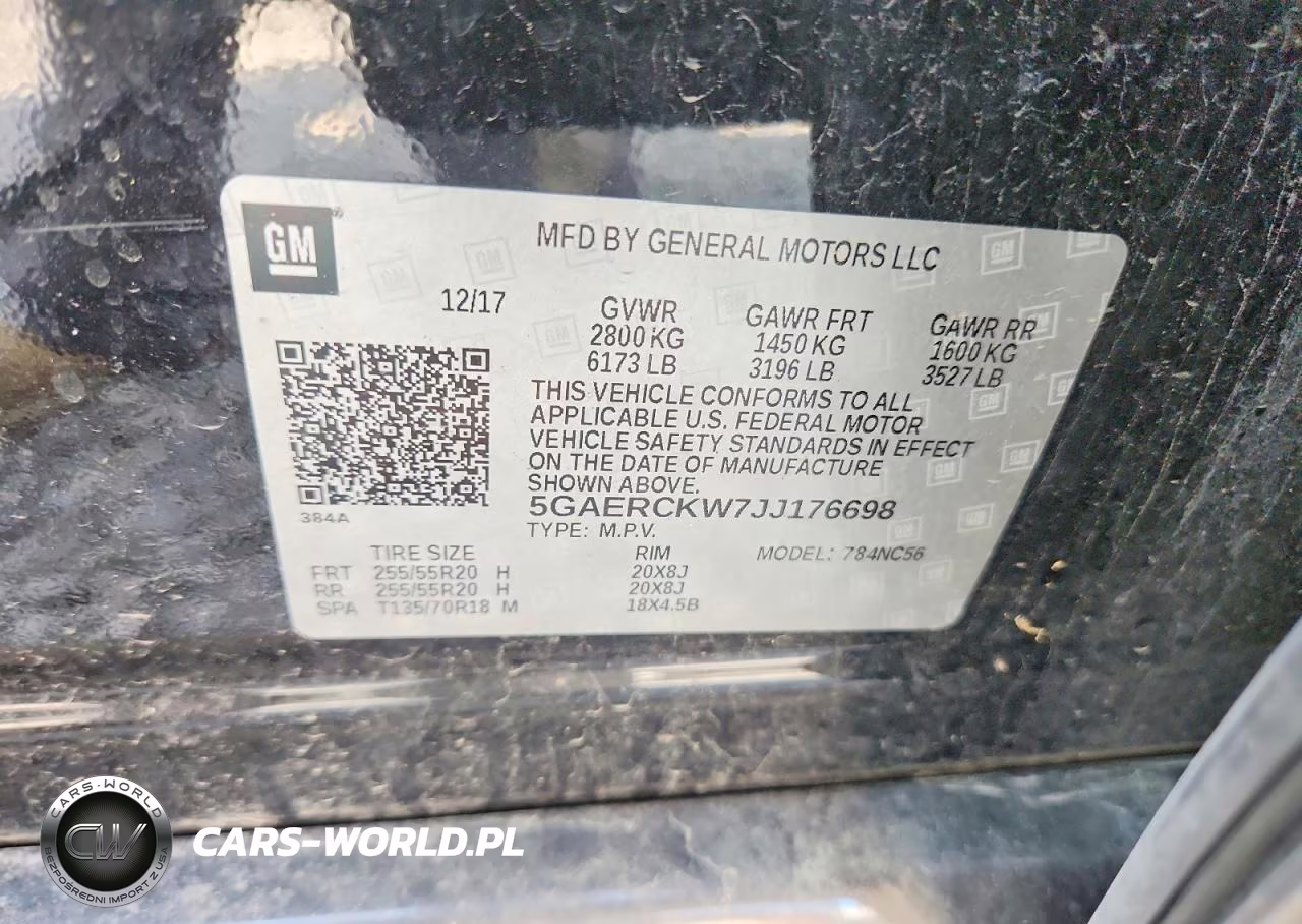 2018 Buick Enclave Premium VIN:5GAERCKW7JJ176698 - 14