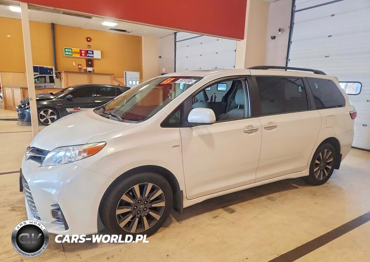 2019 Toyota Sienna Xle Premium 7-Passenger