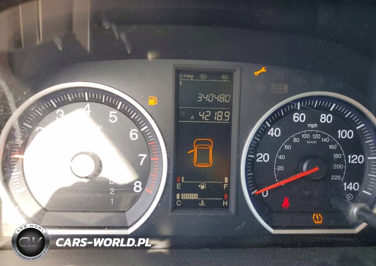 2008 Honda Cr-V Lx VIN:5J6RE48388L031192 - 9