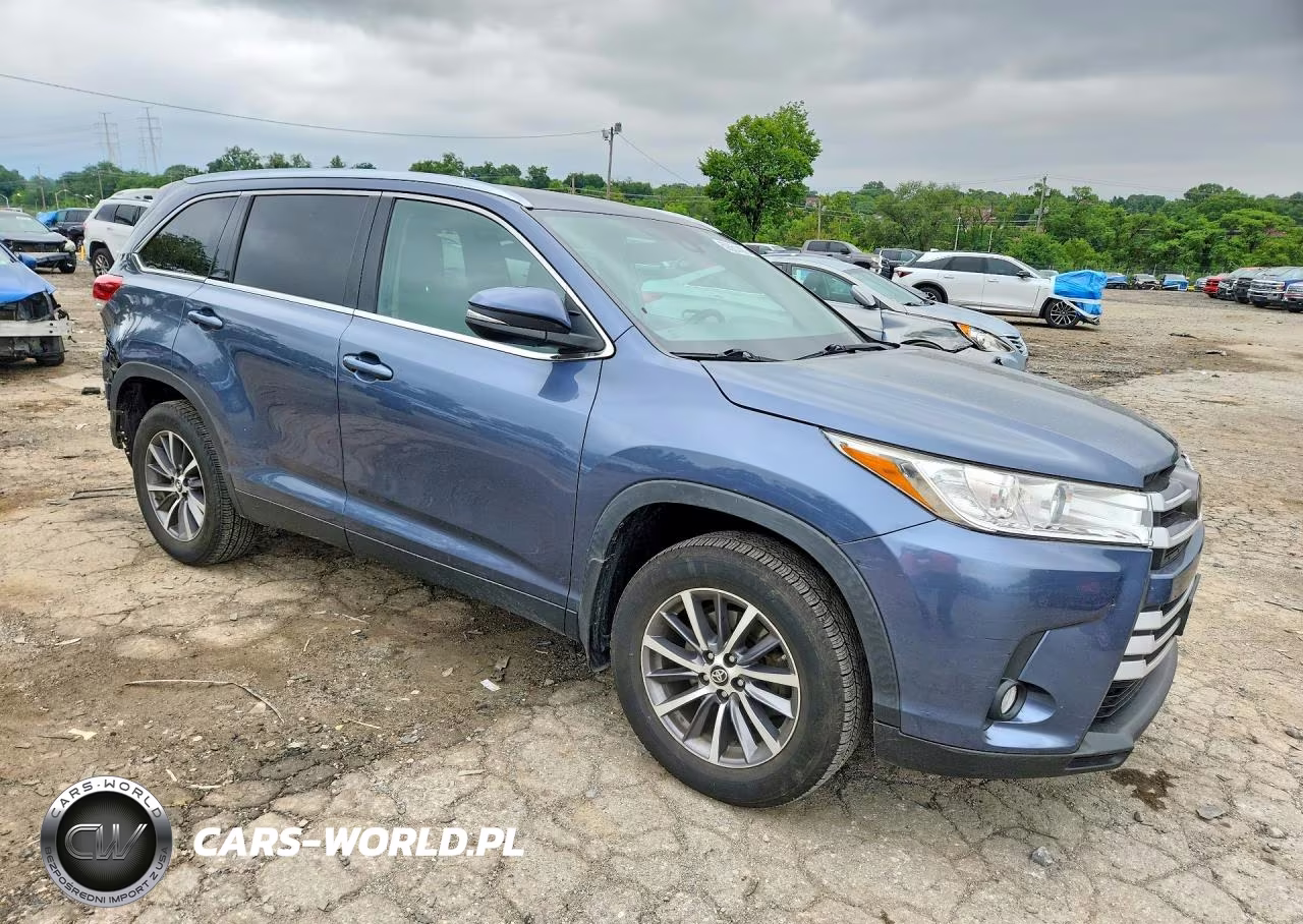 2019 Toyota Highlander Xle VIN:5TDJZRFH4KS989853 - 4