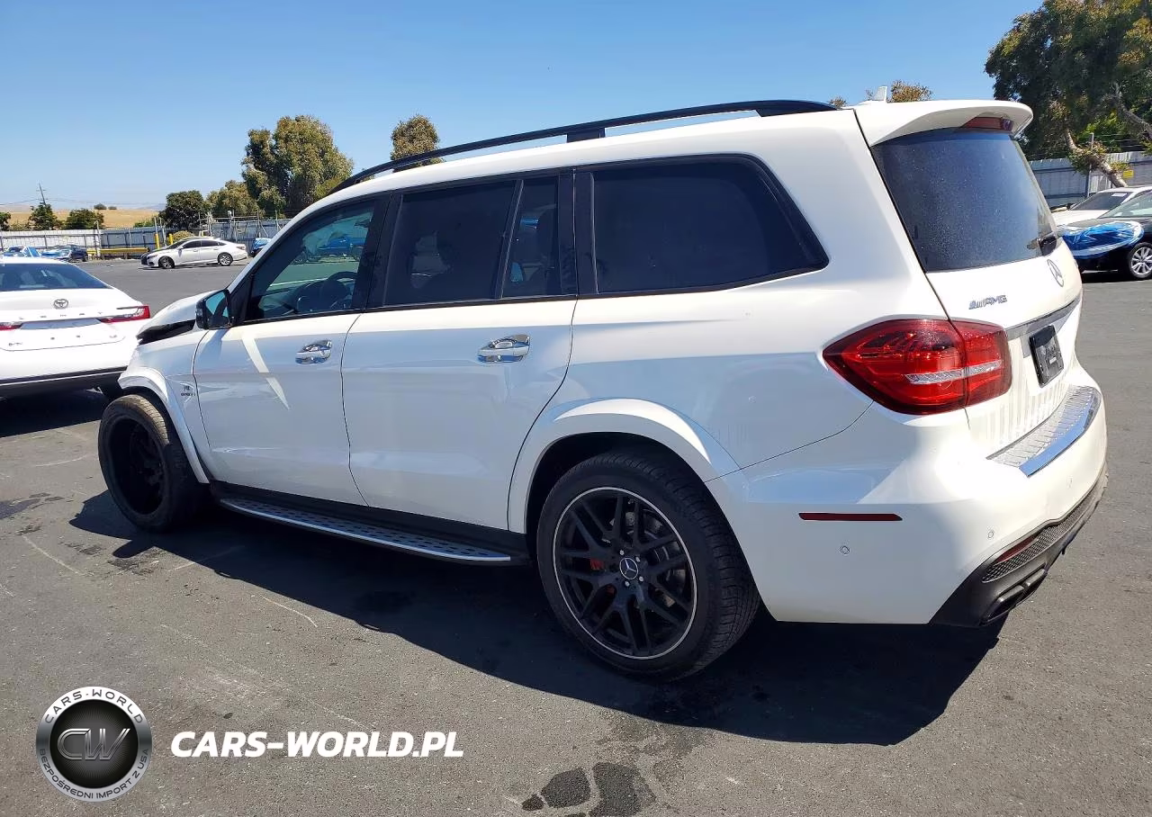 2017 Mercedes-Benz Gls 63 Amg 4Matic VIN:4JGDF7FE8HA805127 - 2