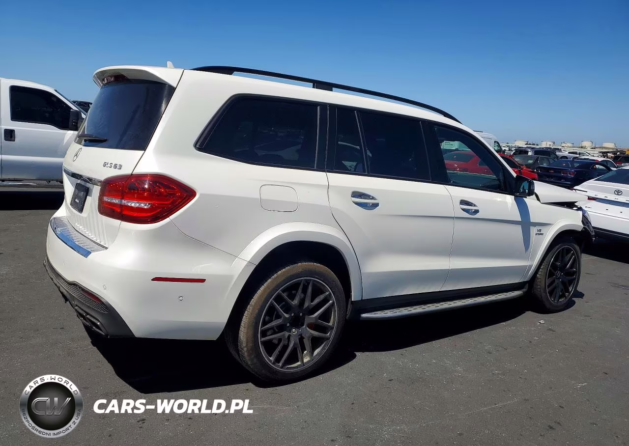 2017 Mercedes-Benz Gls 63 Amg 4Matic VIN:4JGDF7FE8HA805127 - 3