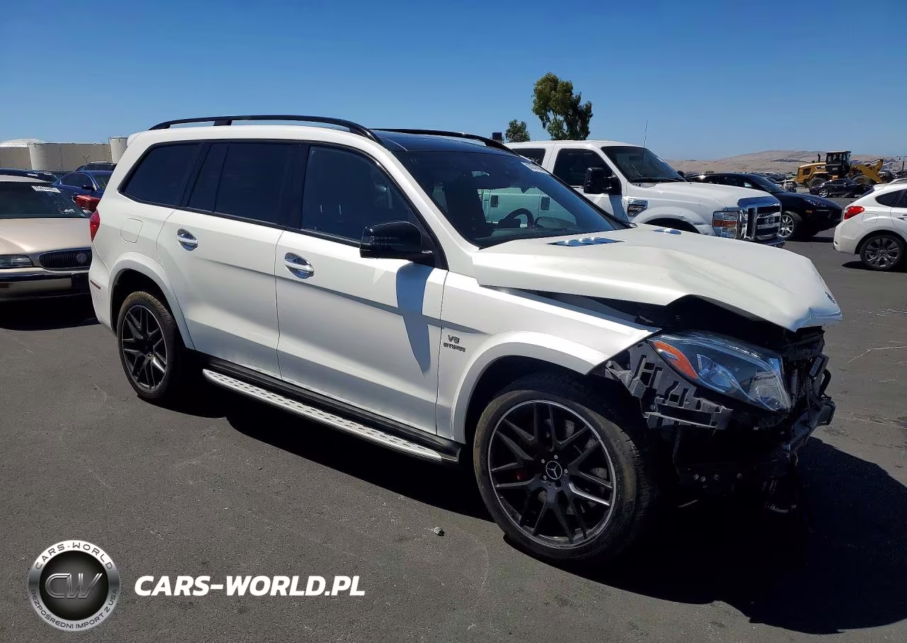2017 Mercedes-Benz Gls 63 Amg 4Matic VIN:4JGDF7FE8HA805127 - 4