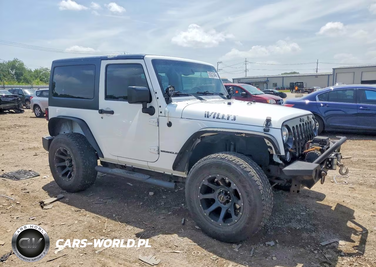 2015 Jeep Wrangler Sport VIN:1C4AJWAGXFL572054 - 4