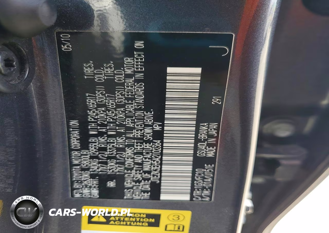 2010 Toyota Highlander Base VIN:JTEZK3EH5A2102364 - 13