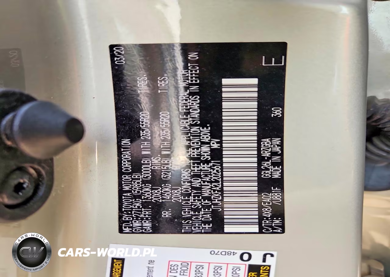 2020 Lexus Rx 350 L VIN:JTJHZKFA2L2025671 - 12