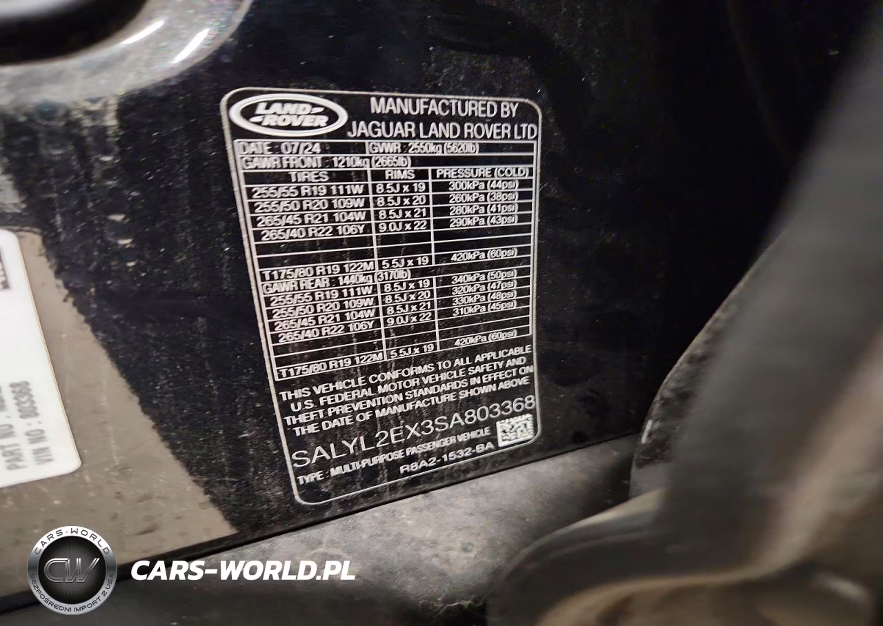2025 Land Rover Range Rover Velar Dynamic Se VIN:SALYL2EX3SA803368 - 13