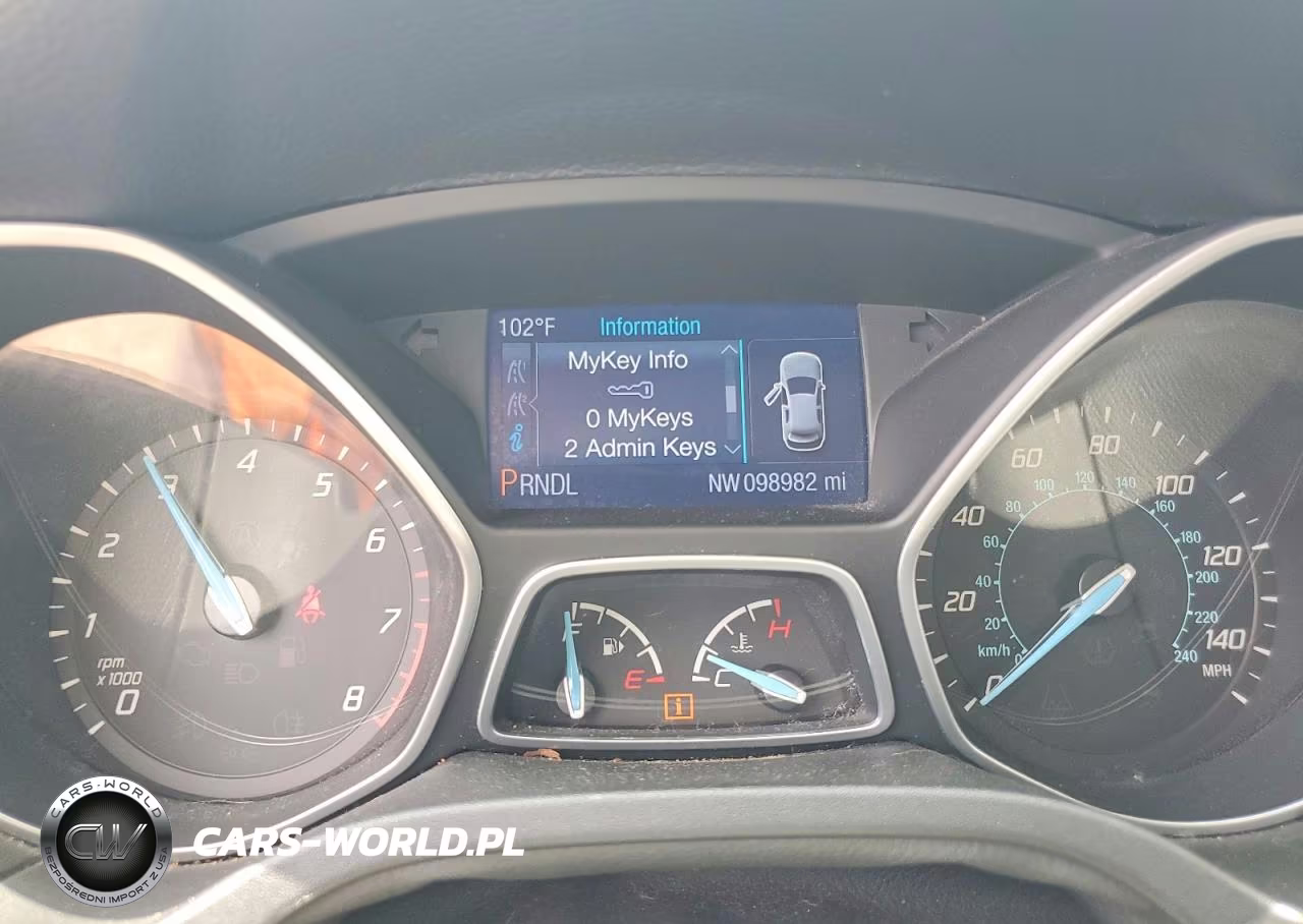 2014 Ford Focus Se VIN:1FADP3F23EL163762 - 9
