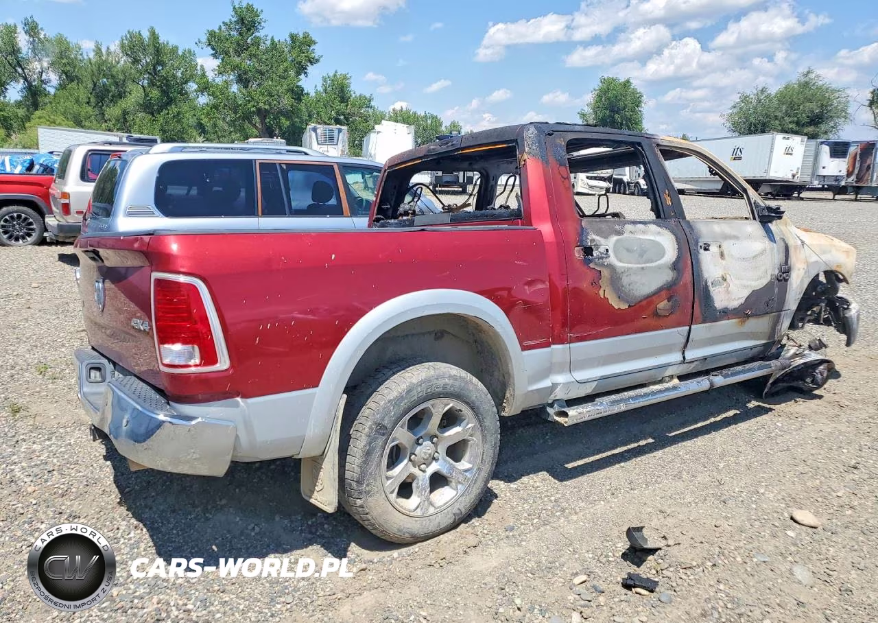 2013 Ram 1500 Laramie VIN:1C6RR7NT0DS709490 - 3