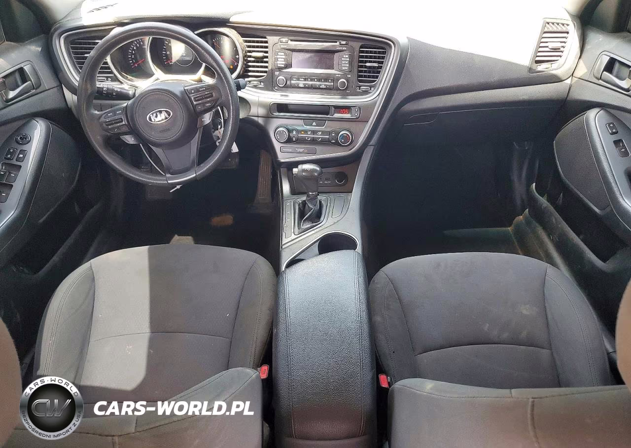 2015 Kia Optima Lx VIN:KNAGM4A78F5547855 - 8