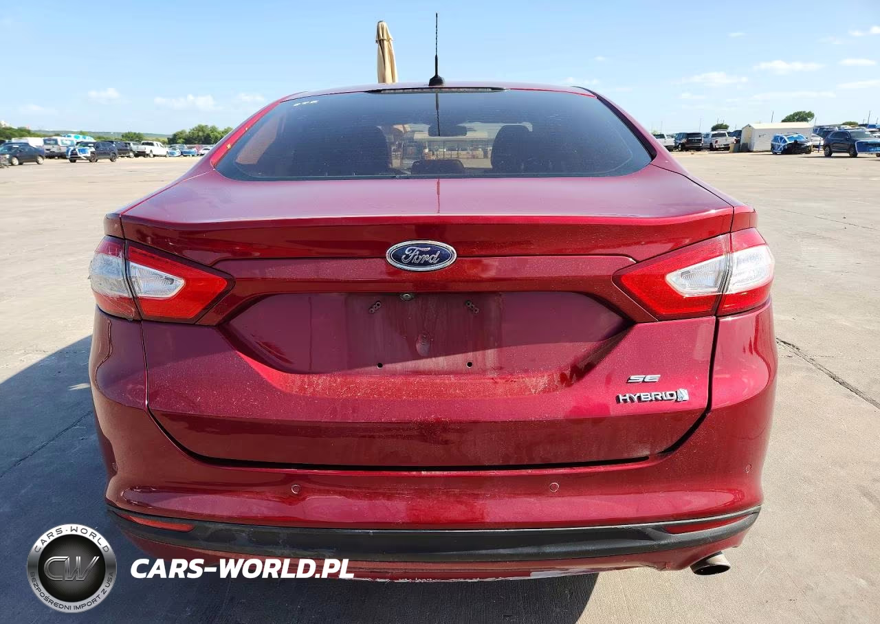 2016 Ford Fusion Se Hybrid VIN:3FA6P0LU6GR304549 - 6
