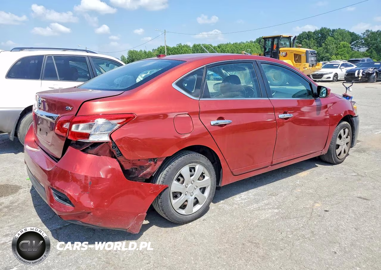 2017 Nissan Sentra Sv VIN:3N1AB7AP1HY223364 - 3