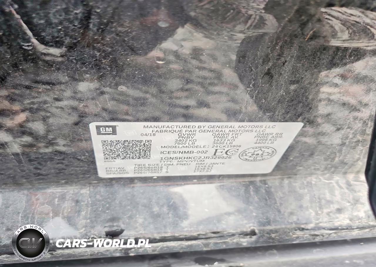 2018 Chevrolet Suburban K1500 Lt VIN:1GNSKHKC2JR329926 - 13