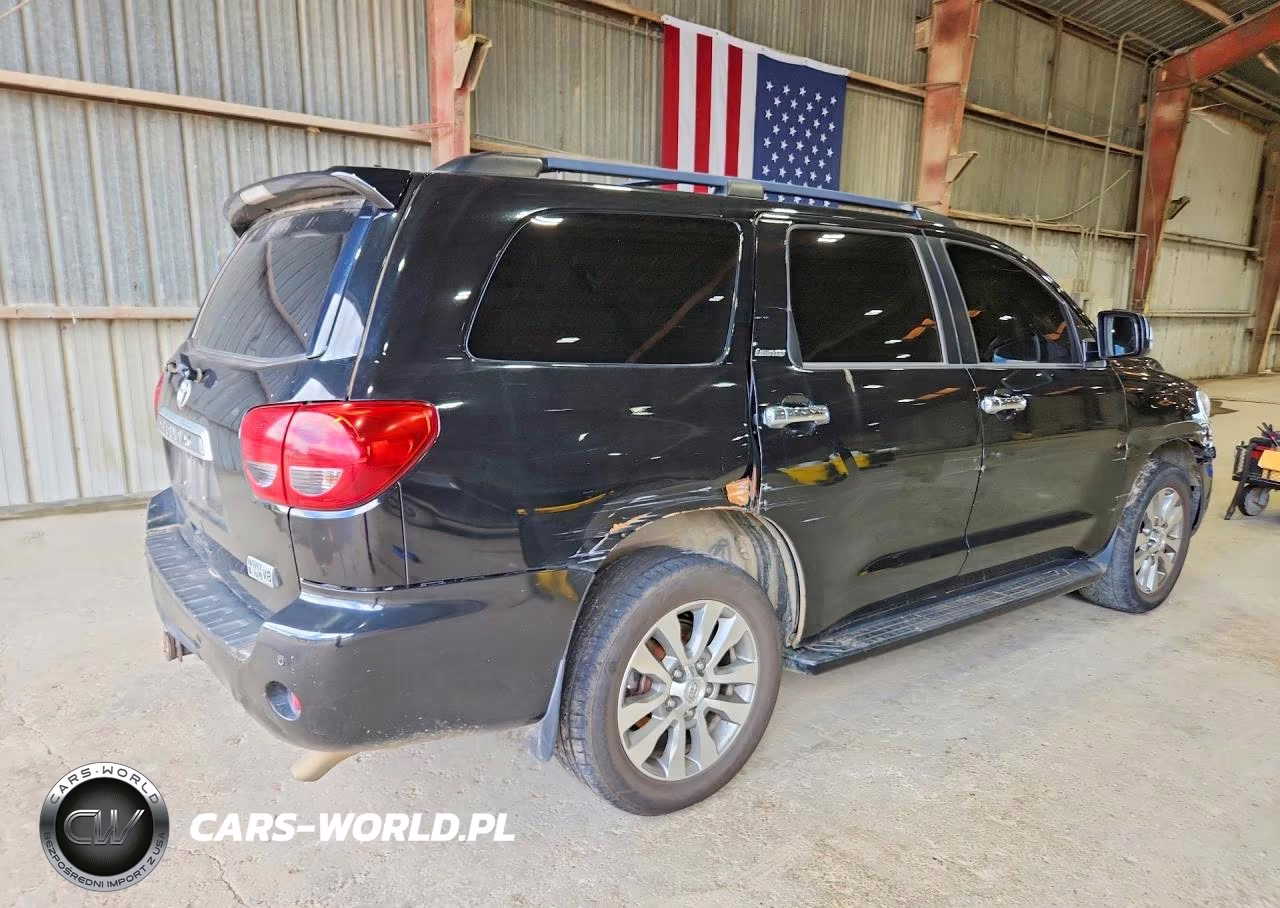2014 Toyota Sequoia Limited VIN:5TDKY5G12ES055549 - 3
