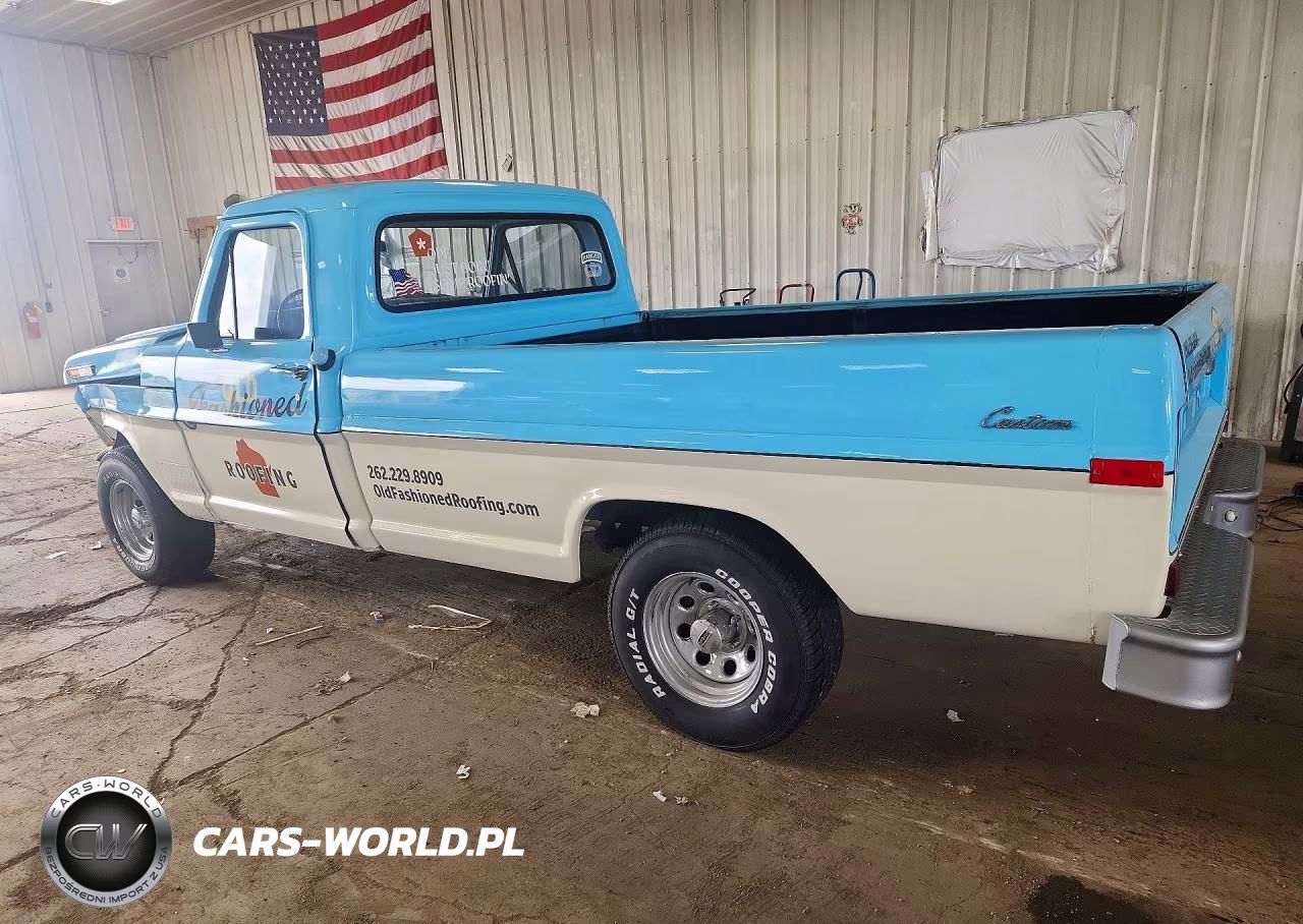 1972 Ford F100 VIN:F10GPP21590 - 2