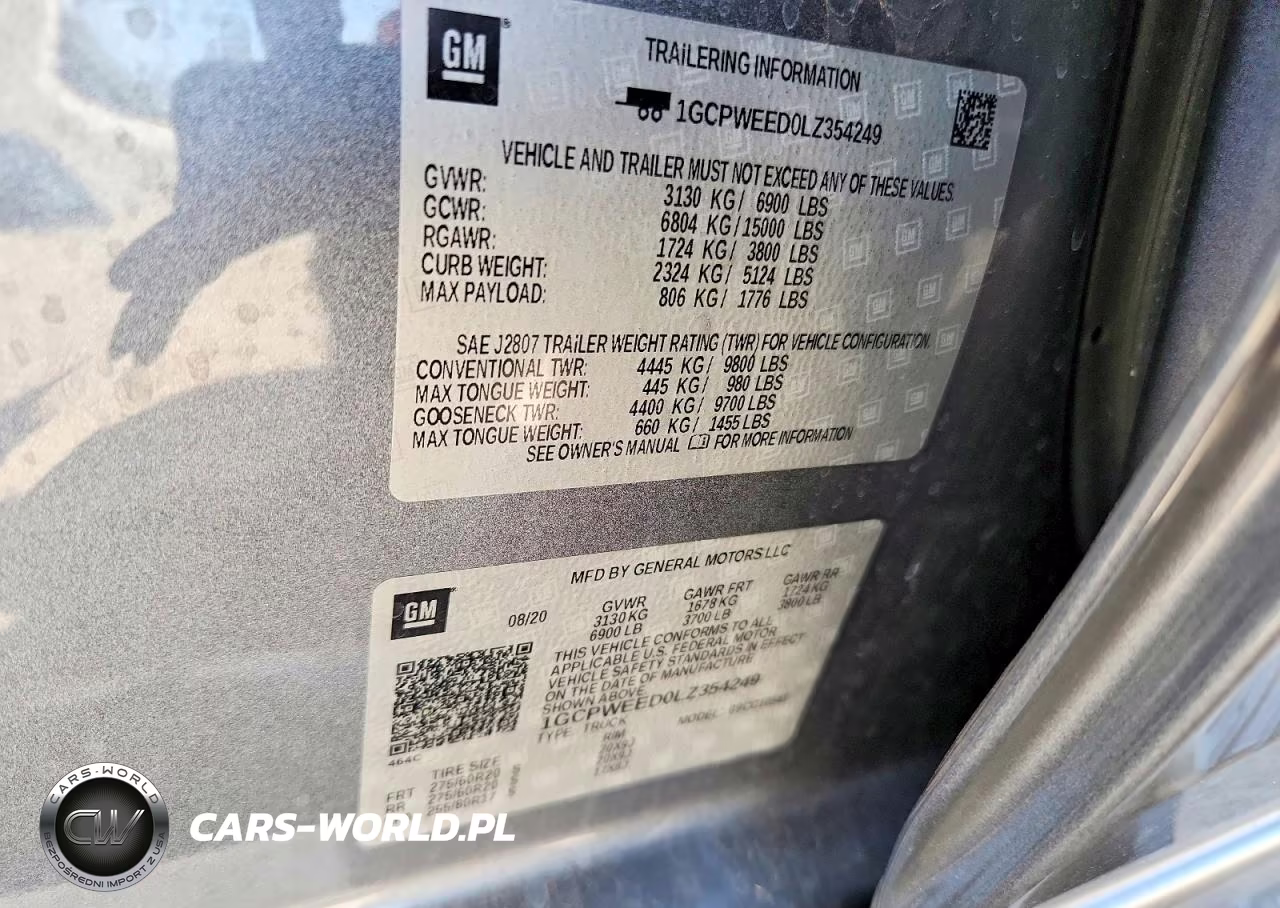 2020 Chevrolet Silverado C1500 Ltz VIN:1GCPWEED0LZ354249 - 13