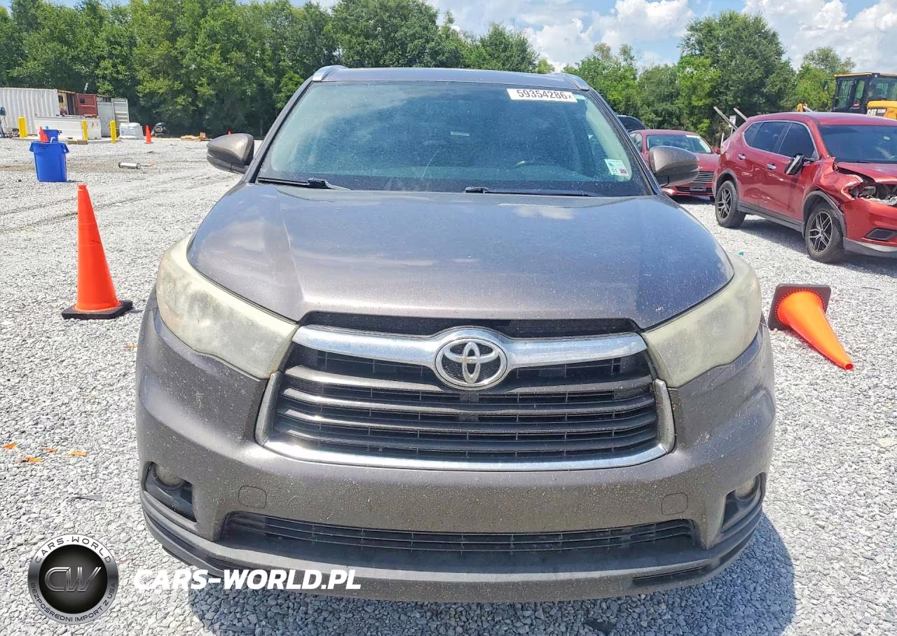 2015 Toyota Highlander Xle VIN:5TDKKRFH3FS092697 - 5