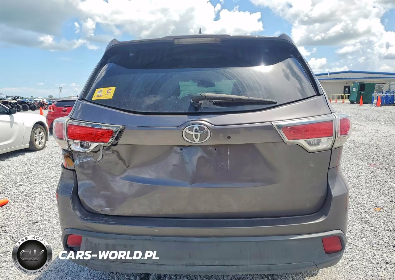 2015 Toyota Highlander Xle VIN:5TDKKRFH3FS092697 - 6