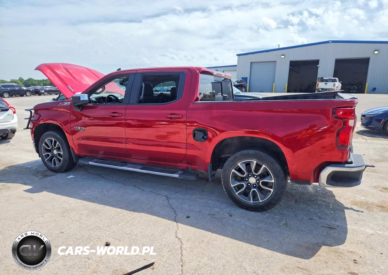 2021 Chevrolet Silverado K1500 Lt VIN:3GCUYDET7MG351302 - 2