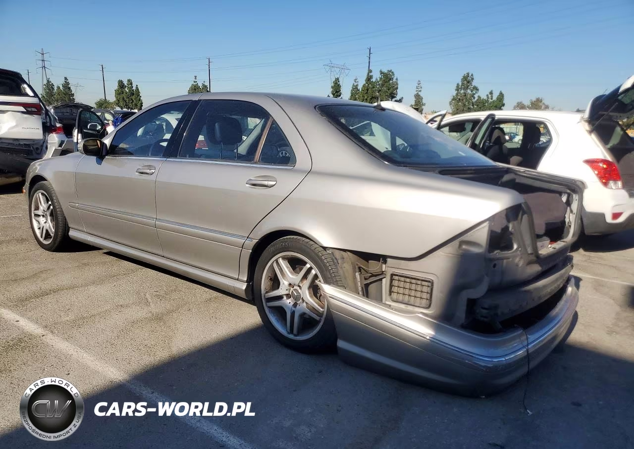 2006 Mercedes-Benz S 500 VIN:WDBNG75J66A473222 - 2