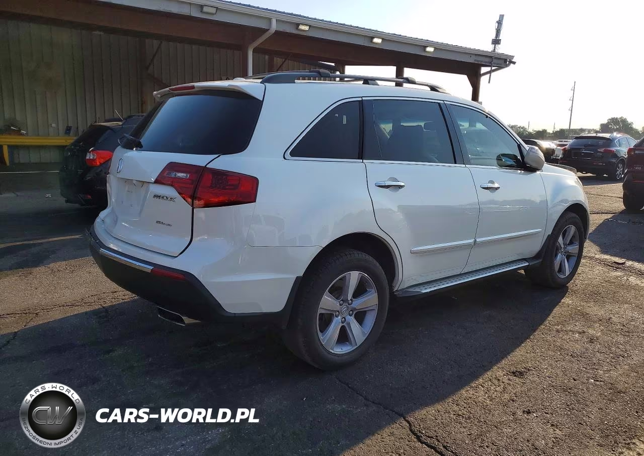 2013 Acura Mdx Technology VIN:2HNYD2H31DH516686 - 3