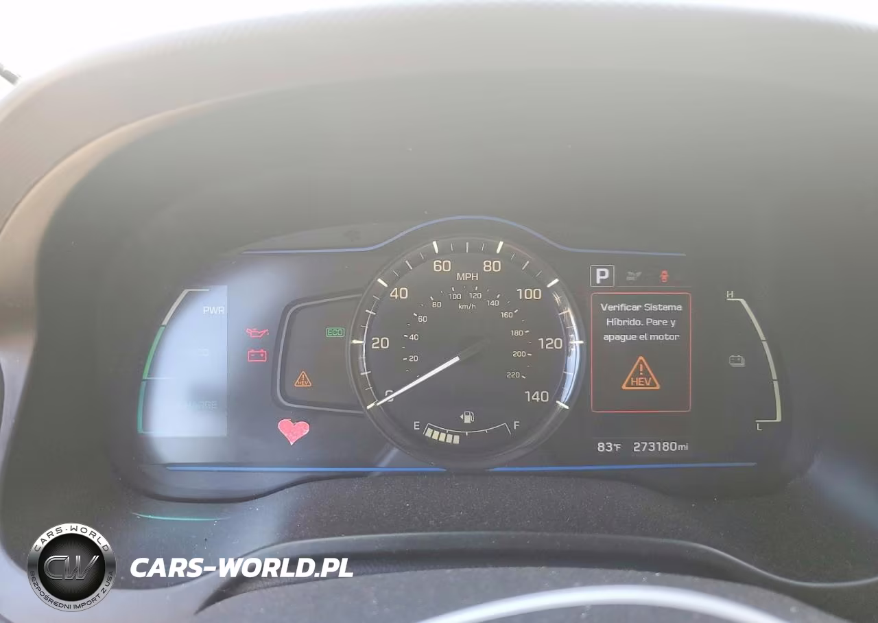 2019 Hyundai Ioniq Blue VIN:KMHC65LC3KU174442 - 9