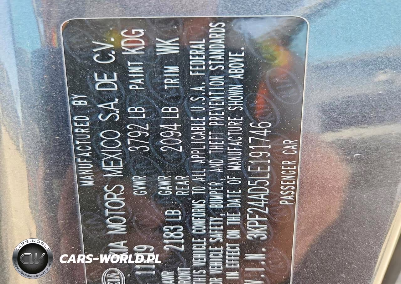 2020 Kia Forte Lxs VIN:3KPF24AD5LE191746 - 12