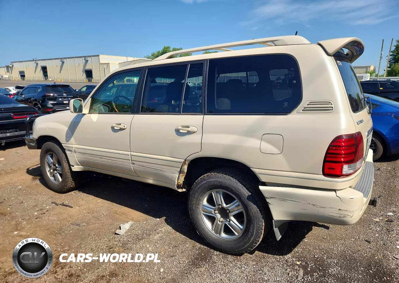 2007 Lexus Lx 470 VIN:JTJHT00W474023277 - 2