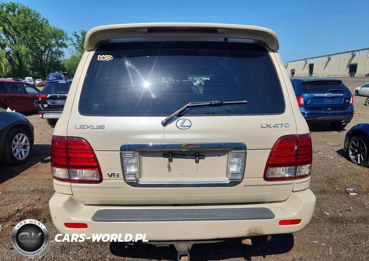 2007 Lexus Lx 470 VIN:JTJHT00W474023277 - 6