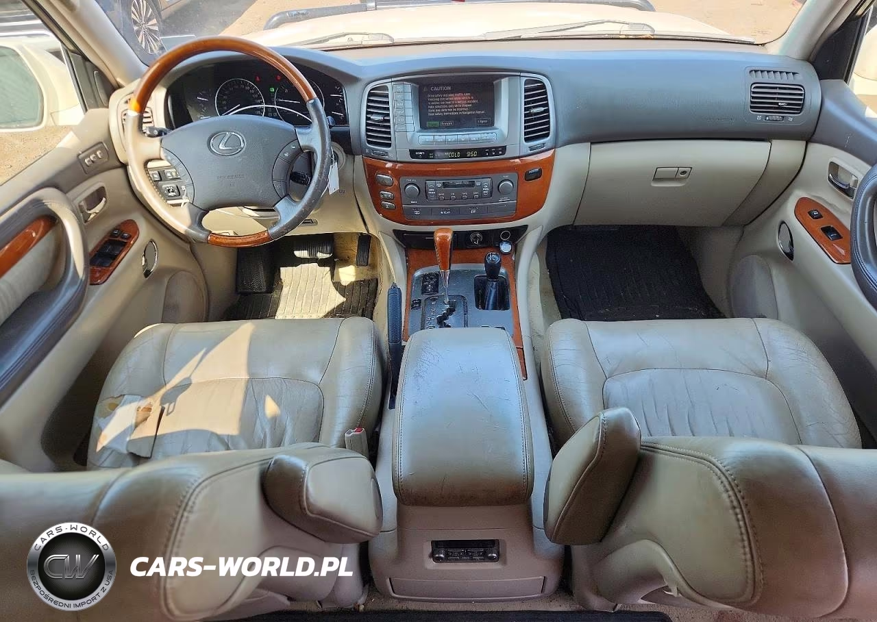 2007 Lexus Lx 470 VIN:JTJHT00W474023277 - 8