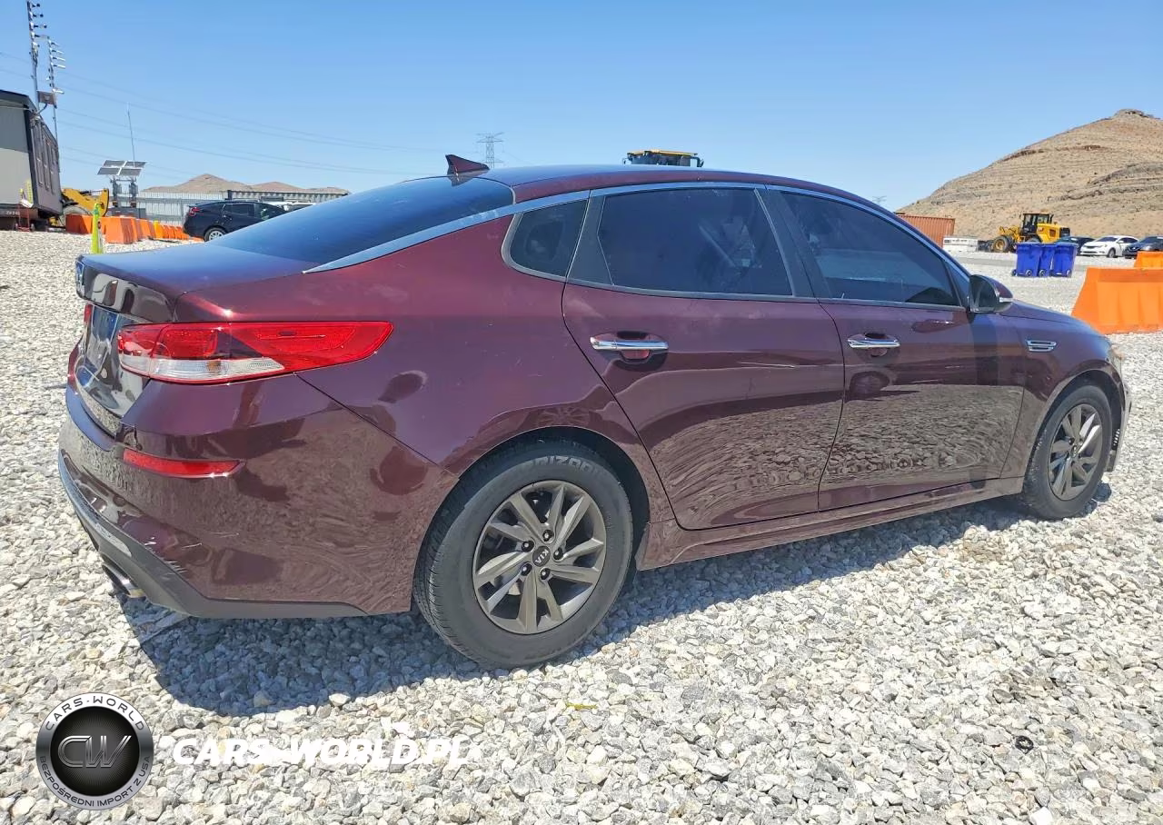 2019 Kia Optima Lx VIN:5XXGT4L31KG360124 - 3
