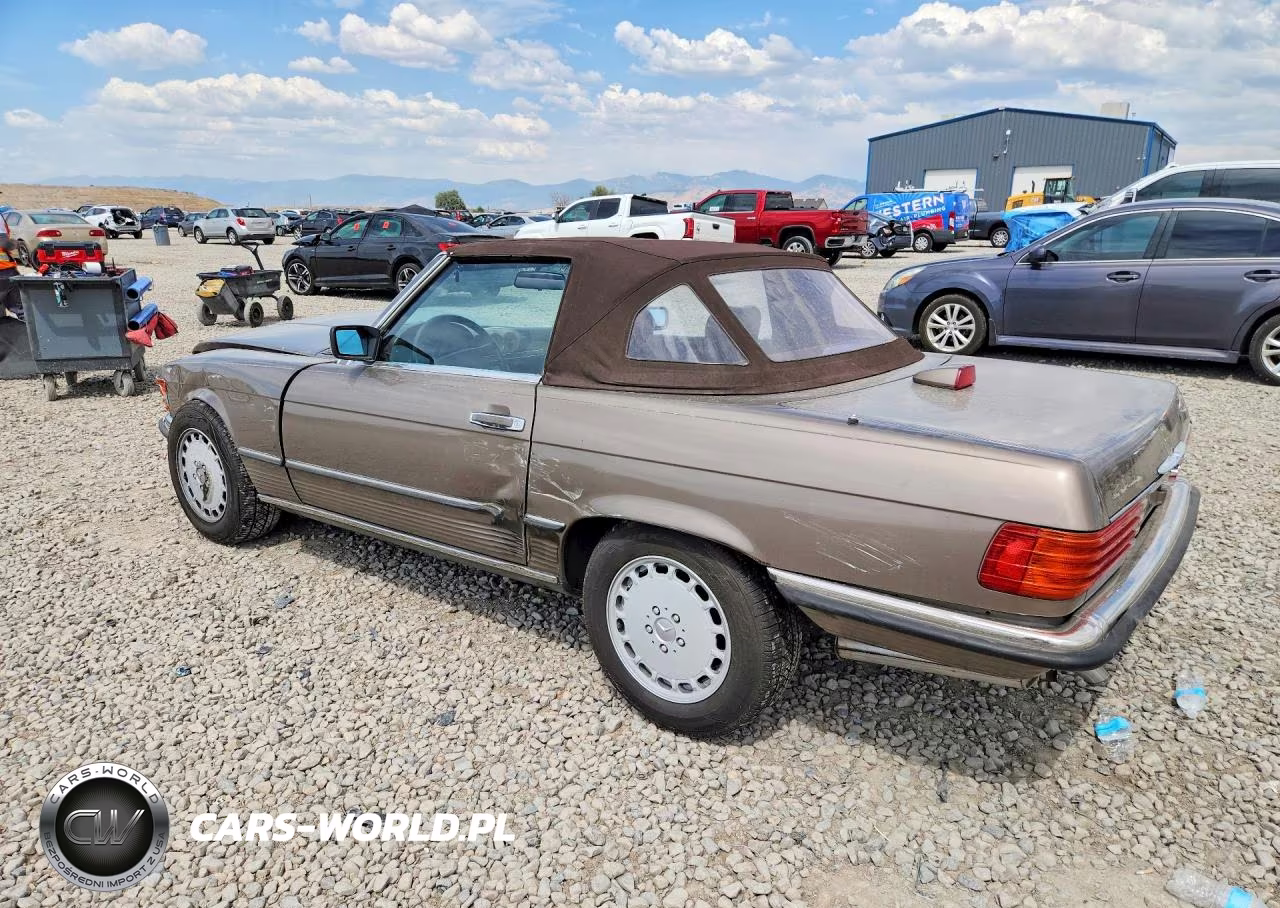 1987 Mercedes-Benz 560 Sl VIN:WDBBA48D8HA070757 - 2