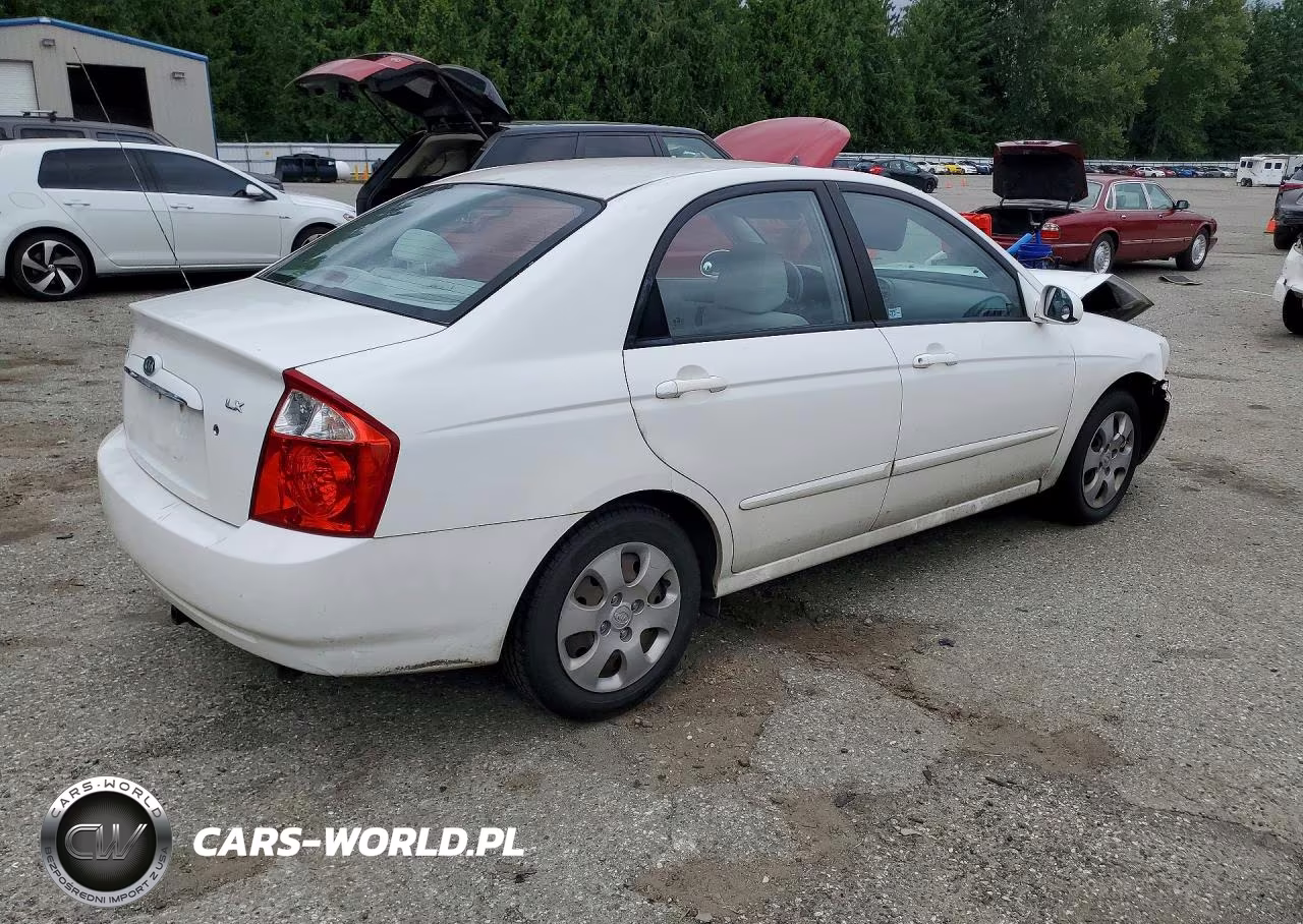2005 Kia Spectra Lx VIN:KNAFE121855139338 - 3