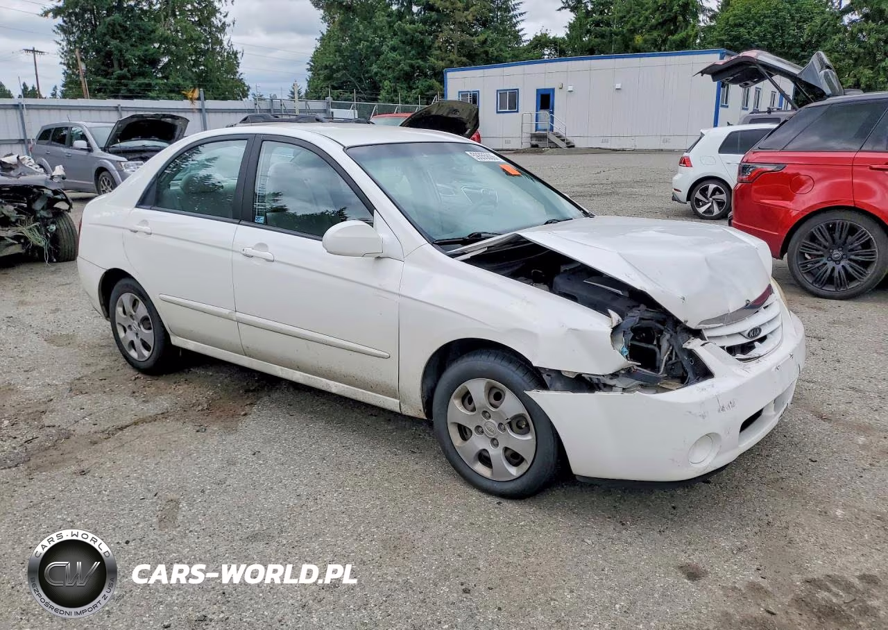 2005 Kia Spectra Lx VIN:KNAFE121855139338 - 4