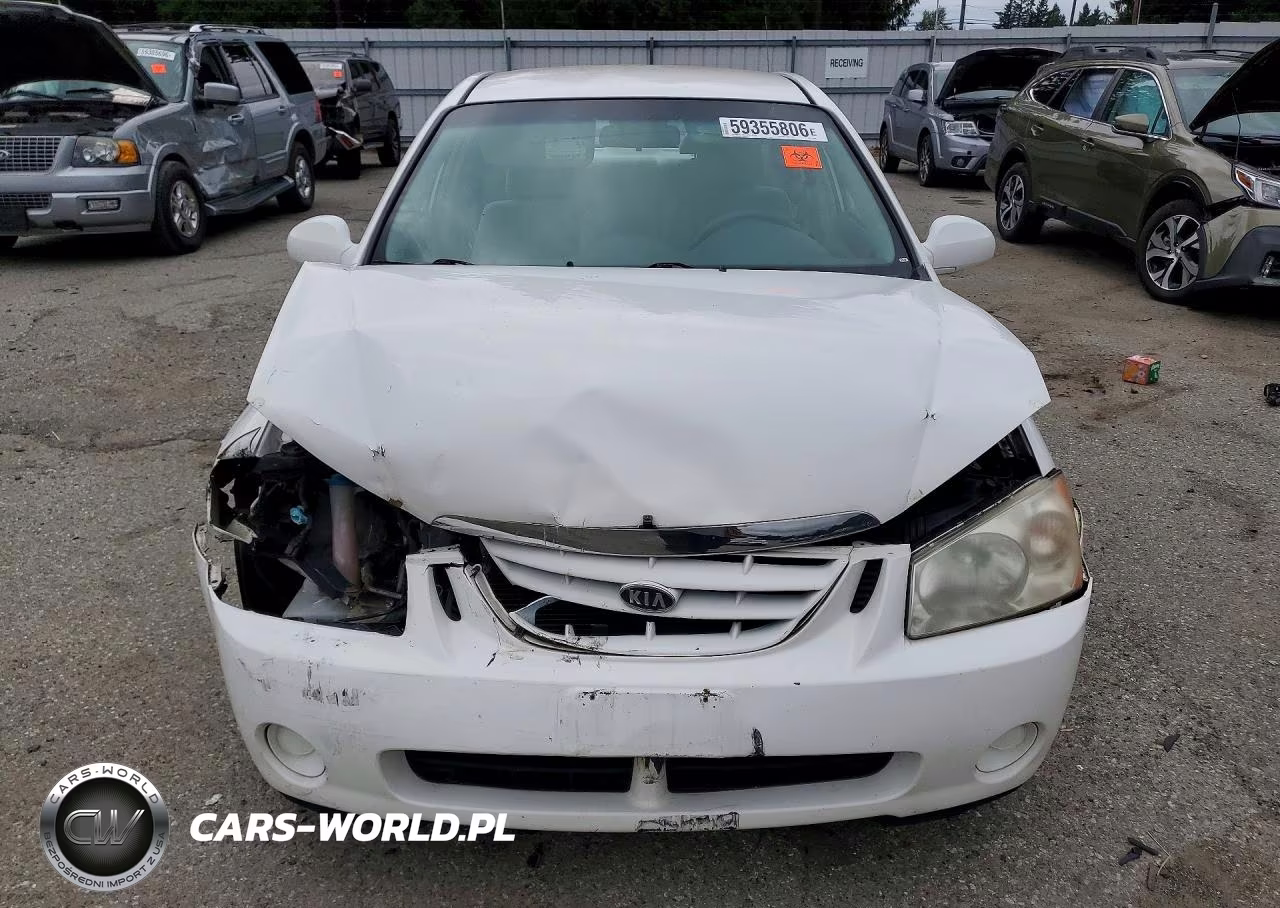 2005 Kia Spectra Lx VIN:KNAFE121855139338 - 5