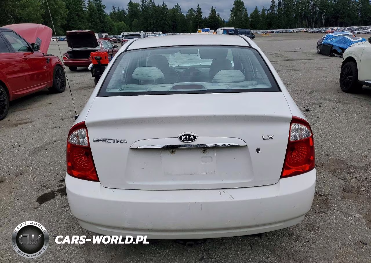 2005 Kia Spectra Lx VIN:KNAFE121855139338 - 6