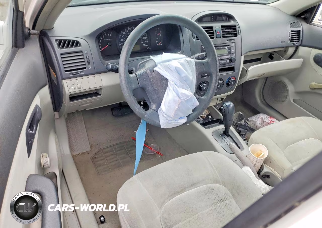 2005 Kia Spectra Lx VIN:KNAFE121855139338 - 8