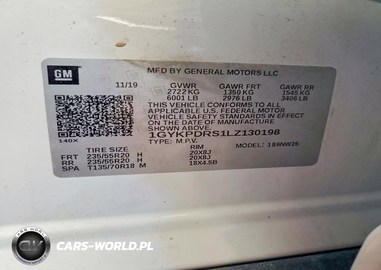 2020 Cadillac Xt6 Premium Luxury VIN:1GYKPDRS1LZ130198 - 14