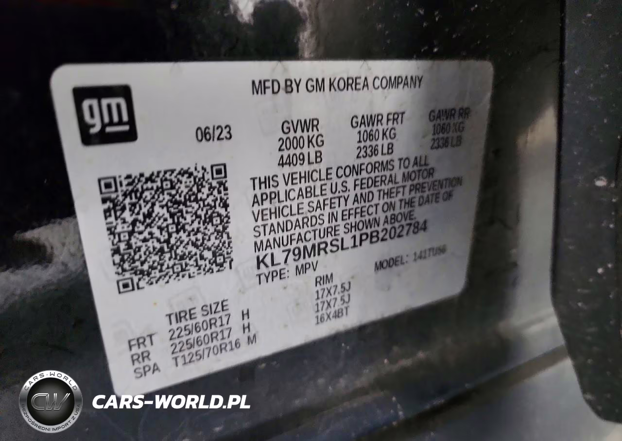 2023 Chevrolet Trailblazer Lt VIN:KL79MRSL1PB202784 - 13
