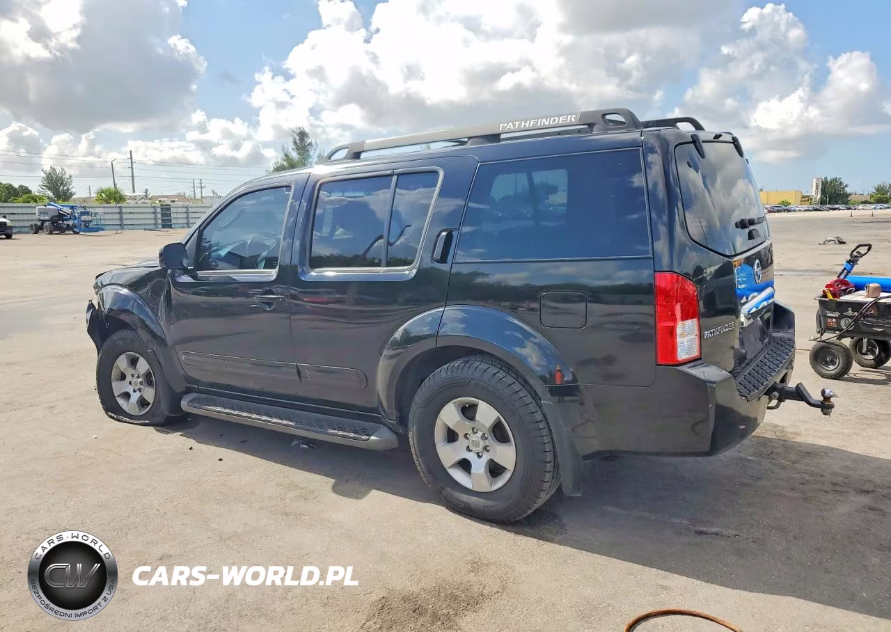 2007 Nissan Pathfinder S VIN:5N1AR18U57C621570 - 2