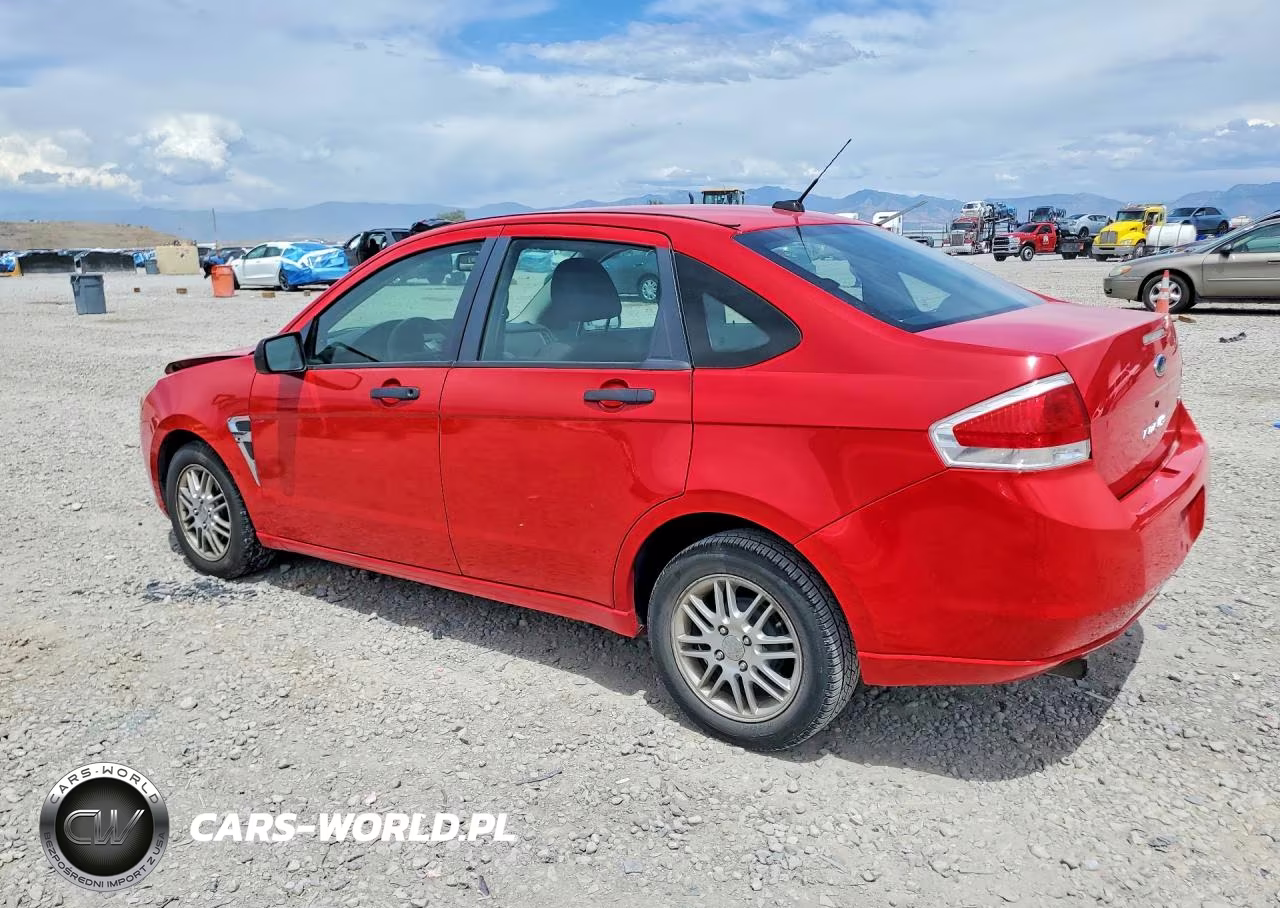 2008 Ford Focus Se VIN:1FAHP35N18W208102 - 2