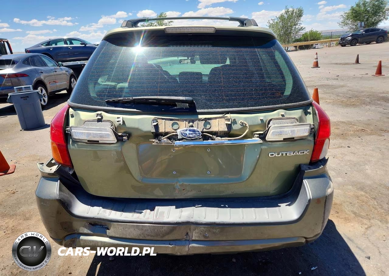 2005 Subaru Legacy Outback 2.5I VIN:4S4BP61C657341476 - 6