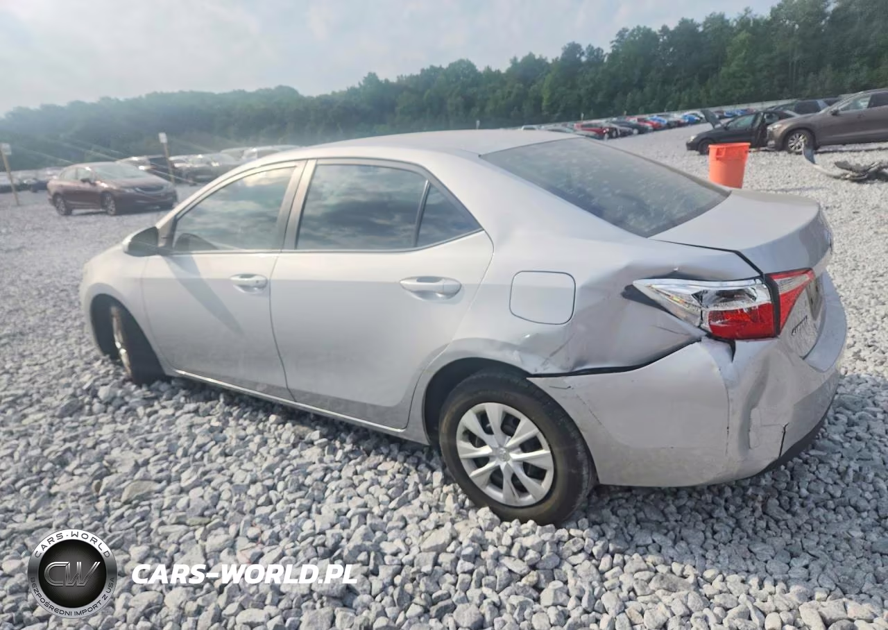 2015 Toyota Corolla L VIN:2T1BURHE2FC411061 - 2